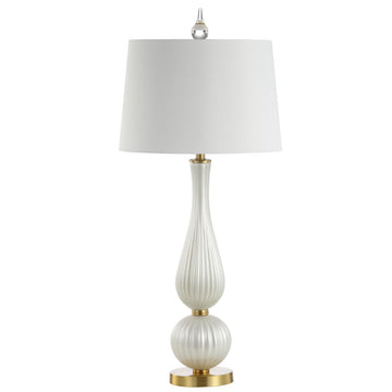 Gillian 33.7" Glass LED Table Lamp - JONATHAN Y
